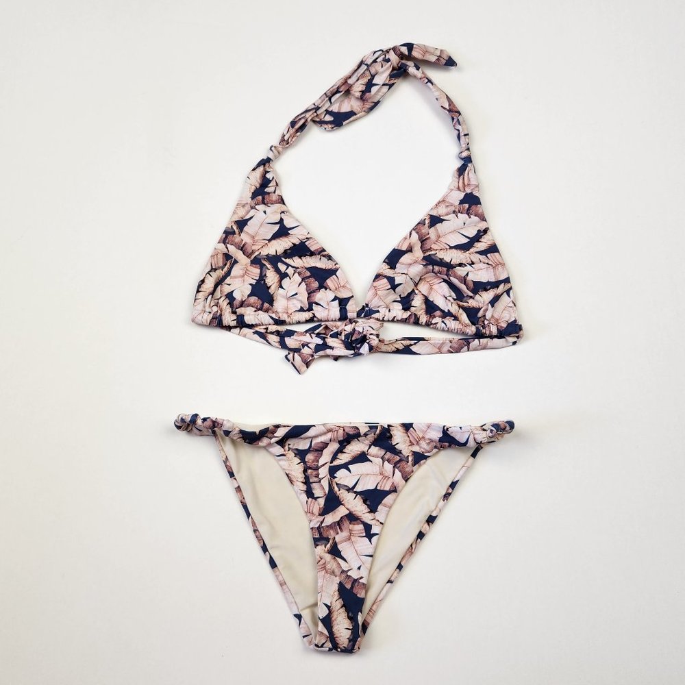 Eberjey Banana Leaf Bikini Set size S/M
